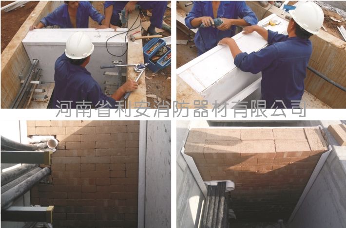 阻火模块系列施工现场